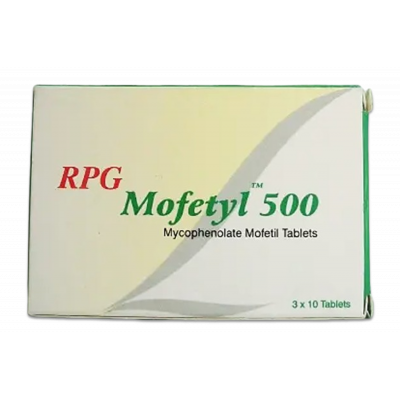 MOFETYL 500 MG ( MYCOPHENOLATE MOFETIL ) 30 FILM-COATED TABLETS